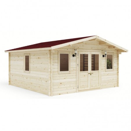 Casetta da giardino Lavinia. 44mm, 500x500 cm. 25 m²