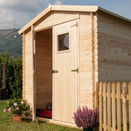 Casetta da giardino Giada. 19mm, 180 x 130 cm. 2,34m²