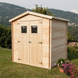 Casetta da giardino Giada. 19mm, 180 x 130 cm. 2,34m²