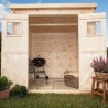 Casetta di legno Birba. 19mm, 200 x 200 cm. 4m²
