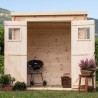 Casetta di legno Birba. 19mm, 200 x 200 cm. 4m²
