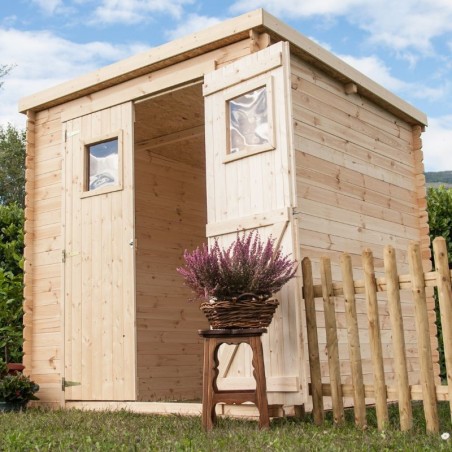 Casetta di legno Birba. 19mm, 200 x 200 cm. 4m²