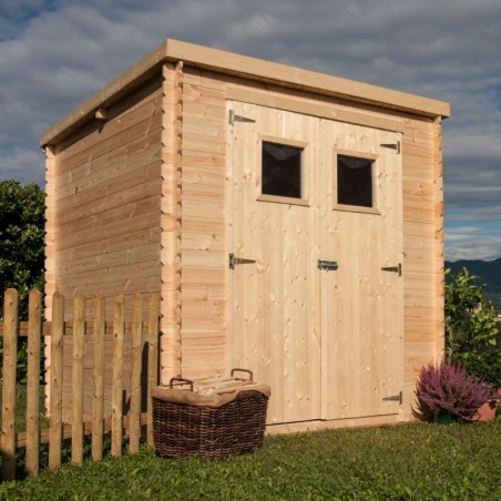 Casetta di legno Birba. 19mm, 200 x 200 cm. 4m²