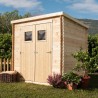 Casetta da giardino Birba. 19mm, 200 x 200 cm. 4m²