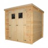 Casetta Birba. 19mm, 200 x 200 cm. 4m²