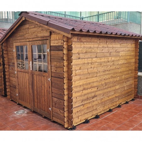 Casetta Valodeal Impregnata. 34mm, 300 x 300 cm, 8.88m²
