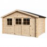 Casetta di legno Torcal. 34 mm, 400 x 300 cm. 11,86 m²